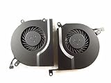 New A1286 Laptop CPU Cooling Fan Assembly Left and Right Compatible with Apple MacBook Pro 15" A1286 Late 2008 to Mid 2012(661-4951, 922-8702) (661-4952, 922-8703) Laptop CPU Cooling Fan