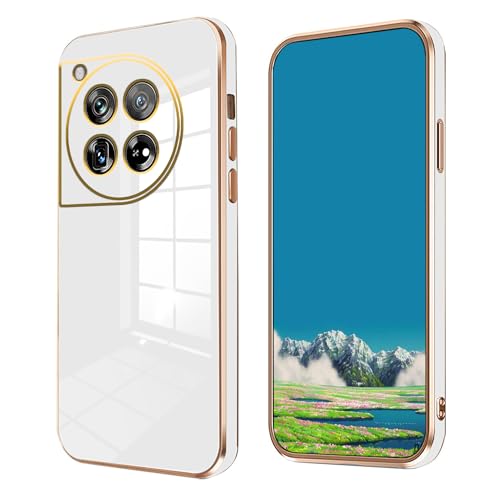 Coque OnePlus 12R souple blanche pour vos sorties urbaines