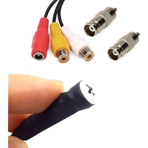 CNDST Cctv Hd Mini Spy Pinhole Security Camera 90degree 1000tvl Pipe Snake Hidden Mini Cctv Surveillance Camera Mini Aanalog Screw Camera Cover