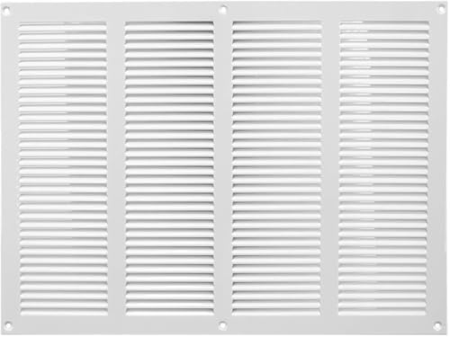 Rejilla de ventilación blanca 400 x 300 mm