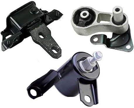 K2558 Fits 2011-2016 Ford Fiesta 1.6L with Manual Trans. Motor & Trans Mount 3pcs : A5566, A5507, A5515