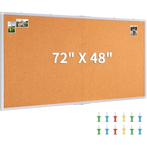 Maxtek Extra Large Cork Bulletin Board Cover
