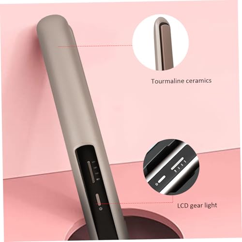 Plancha para pelo inalámbrica y portátil con temperatura ajustable miniatura 7