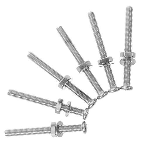 Juego 6 tornillos reemplazo para escaleras de piscina miniatura 1