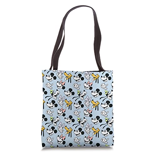 Disney Mickey and Friends Smiling Faces Tote Bag