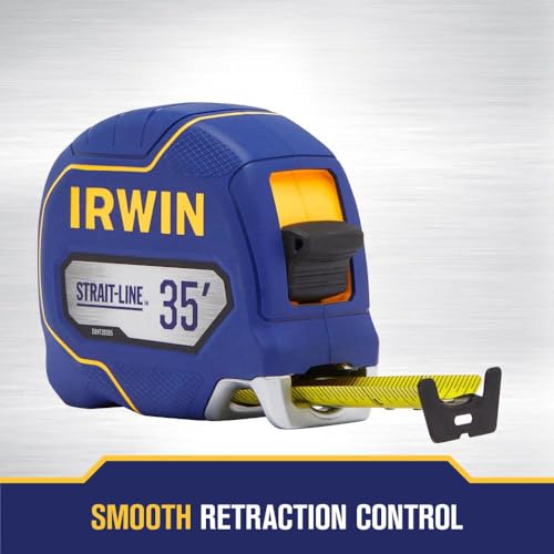 Cinta métrica Irwin con control de retracción para evitar golpes 4