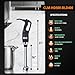 COOLUMA Commercial Immersion Blender, 500W Heavy Huty Hand Blender With 16 Inch Removable Shaft, 6,000-20,000 RPM Variable Speed, Industrial Hand Mixer For Pro Restaurant Kitchen.
