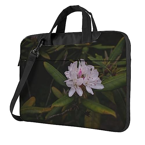 Porte-documents ordinateur 14 pouces VACSAX sacoche noire fleurie travail