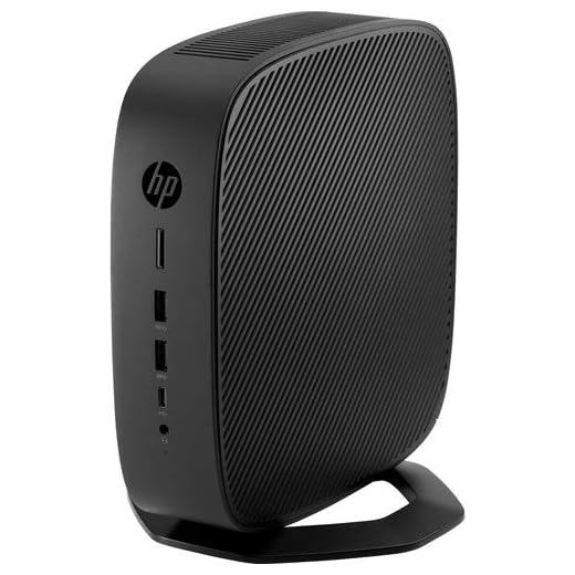 HP t740 Thin ClientAMD Ryzen V1756B Quad-core (4 Core) 3.25 GHz - TAA Compliant - 8 GB RAM DDR4 SDRAM - 128 GB Flash - AMD Radeon E9173 - Gigabit Ethernet ThinPro 64-bit - DisplayPort - Network (