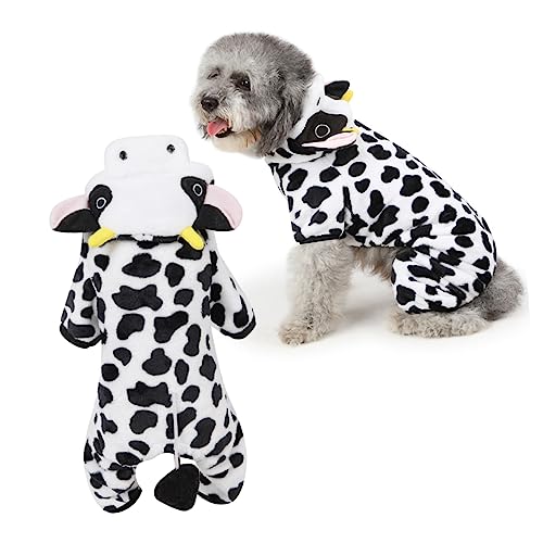 Disfraz de vaca para perro talla M miniatura 1