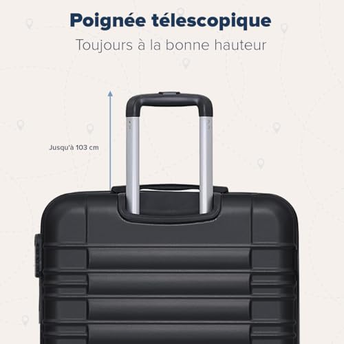 Valises rigides 4 roulettes légères pour simplifier vos voyages - 5