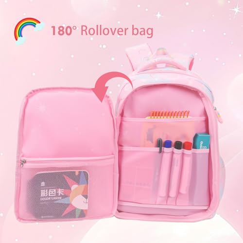 Aesthetic Kawaii Rainbow Backpack4