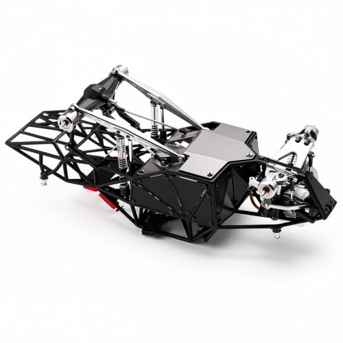 Image of Orlandoo Hunter Aluminum Alloy CNC Front Suspension Upgrade Parts for 1 /32 Mini Roll Cage RC Trophy Truck, RC Short Card Car OH32X02 DIY Unassembled Championship Card Kit