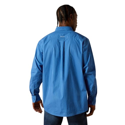 Ariat Men's Blue Stratford Button Shirt2