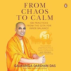 From Chaos to Calm Audiolibro Por Gauranga Darshan Das arte de portada