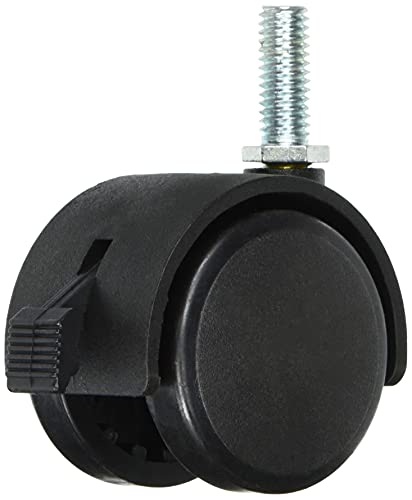 アイリスオーヤマ メタルラック キャスター ストッパー付 1個 ポール径25mm MR-15CA