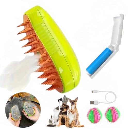 Peine vapor gatos,cepillo vapor para gatos,cepillo vapor perro,cepillo vapor gato,peine para gatos y perros,cepillo vapor mascotas,peine para gatos con vapor - PACK AHORRO DE ACCESORIOS PELOS MASCOTAS