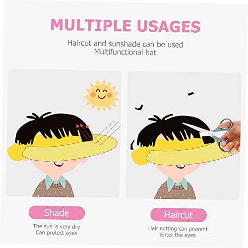 Beatifufu 3 Pecas Boné De Shampoo De Bebê Viseira De Banho De Bebê Banho Do Bebê Chapéu De Banho Cri