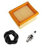 HUSWELL 4283-141-0300 BR800 Air Filter Fuel Line Filter Spark Plug kit for Stihl BR800 BR800C BR800X Leaf Blower Engine