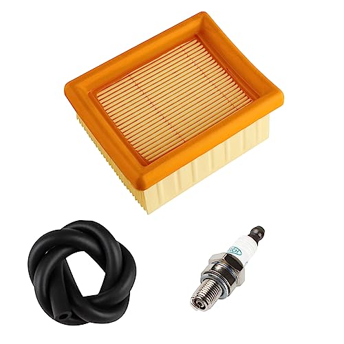 HUSWELL 4283-141-0300 BR800 Air Filter Fuel Line Filter Spark Plug kit for Stihl BR800 BR800C BR800X Leaf Blower Engine