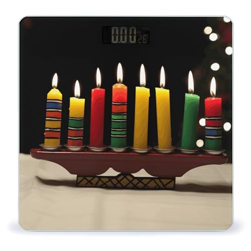 Balanza Digital para Baño Kwanzaa Candles 180 kg miniatura 1