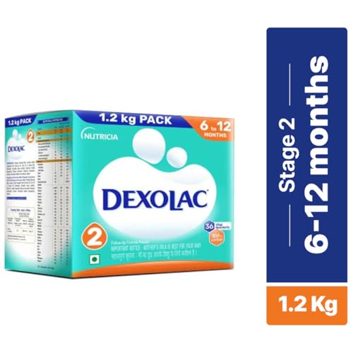 Image of Dexolac Follow-Up Formula Stage 2 Powder (6-12 Months), 1.2 kg