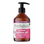 Forthglade Scottish Salmon Oil for Dogs (1 x 500ml), UK Sourced Omega 3 Fish Oil Dog Joint Supplement for Pets Aged 4+ Months, 100% Natural Premium Quality Dog Vitamins for Everyday Wellbeing