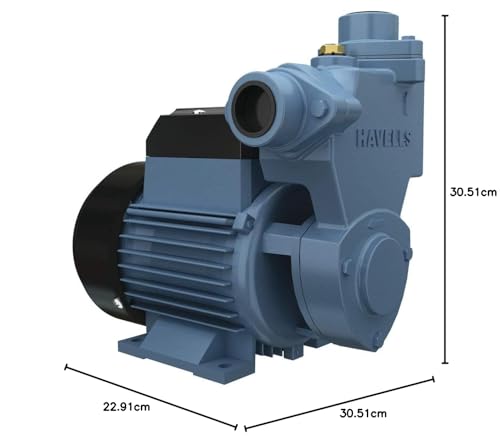 Image of Havells Hi-Flow S1 Series 1 HP Monoblock Water Pump (Grey)