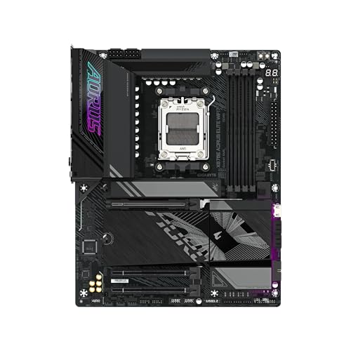 GIGABYTE X870E AORUS Elite WIFI7 AM5 LGA 1718, ATX, DDR5, 4X M.2, PCIe 5.0, USB4, Wi-Fi 7, 2.5GbE LAN, EZ-Latch, Q-Flash - Scheda madre - Immagine 6