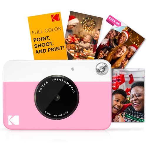 KODAK Printomatic Full-Color Instant Print Digital Camera - Colorful Photos On Zink 2x3'...