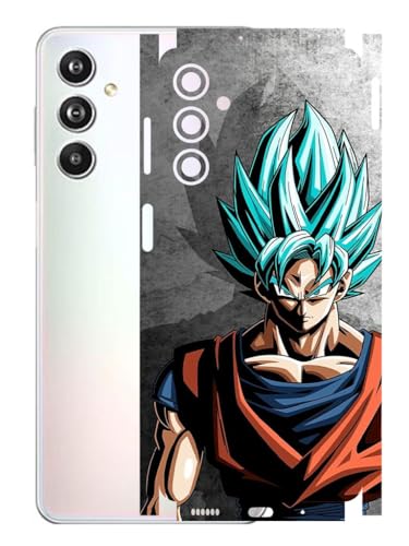 Image of AtOdds - Compatible for Samsung Galaxy F54 (5G) Mobile Back Skin Sticker - Lamination - Rear Screen Guard Protector Film Wrap (Coverage - Back+Camera+Sides) (Design - Anime-4)