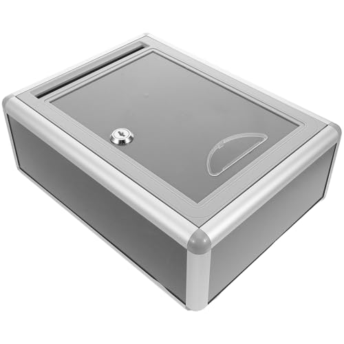 DIYEAH Wall-Mounted Mailbox Key Lock for Outside Use Modern Design Letter Box Large Capacity Post Mailbox for Home Office Courtyard