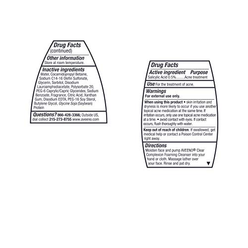 Aveeno Clear Complexion Cleanser - Image 7
