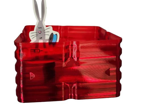 Image of 3D-Fuel Tough Pro PCTG Filament for 3D Printing, Better Than PETG Filament, Made in The USA, Dimensional Accuracy + /- 0.02 mm, 1.75mm, 1 kg Spool, Transparent Ruby Red