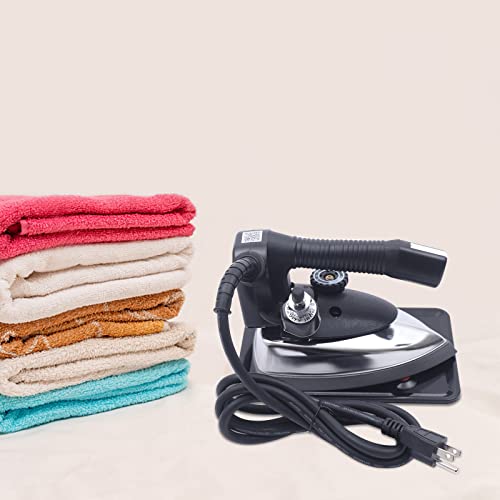 Industrial Steam Iron 110v 1200w Commercial Commercial Gravity Feed Steam Iron Ironing System Temp Range 60~220℃ (140~428°F) With 3L Water Tank for Home, Fabric Processing Workshop, Clothing Shops