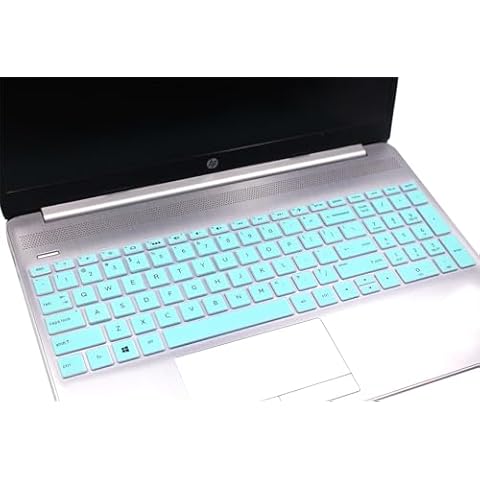 Keyboard Skin Compatible for 15.6" HP 15-dy 15-dw 15-db 15-bs/bw 15-ef 15t 15z 15-dy2024nr dy2021nr 15-dy2703dx dy4013dx 15-dw3033dx dw3013dx 15-db0011dx 15-ef1023dx / HP 17t 17-bs/ca/by Series (Mint Cover