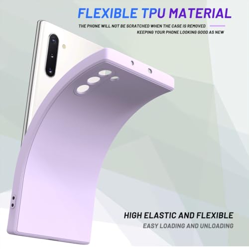 Image of for Samsung Galaxy Note 10 Case Purple, Scratch Resistant with Soft Touch, Slim Thin Phone Cover for Samsung Galaxy Note 10
