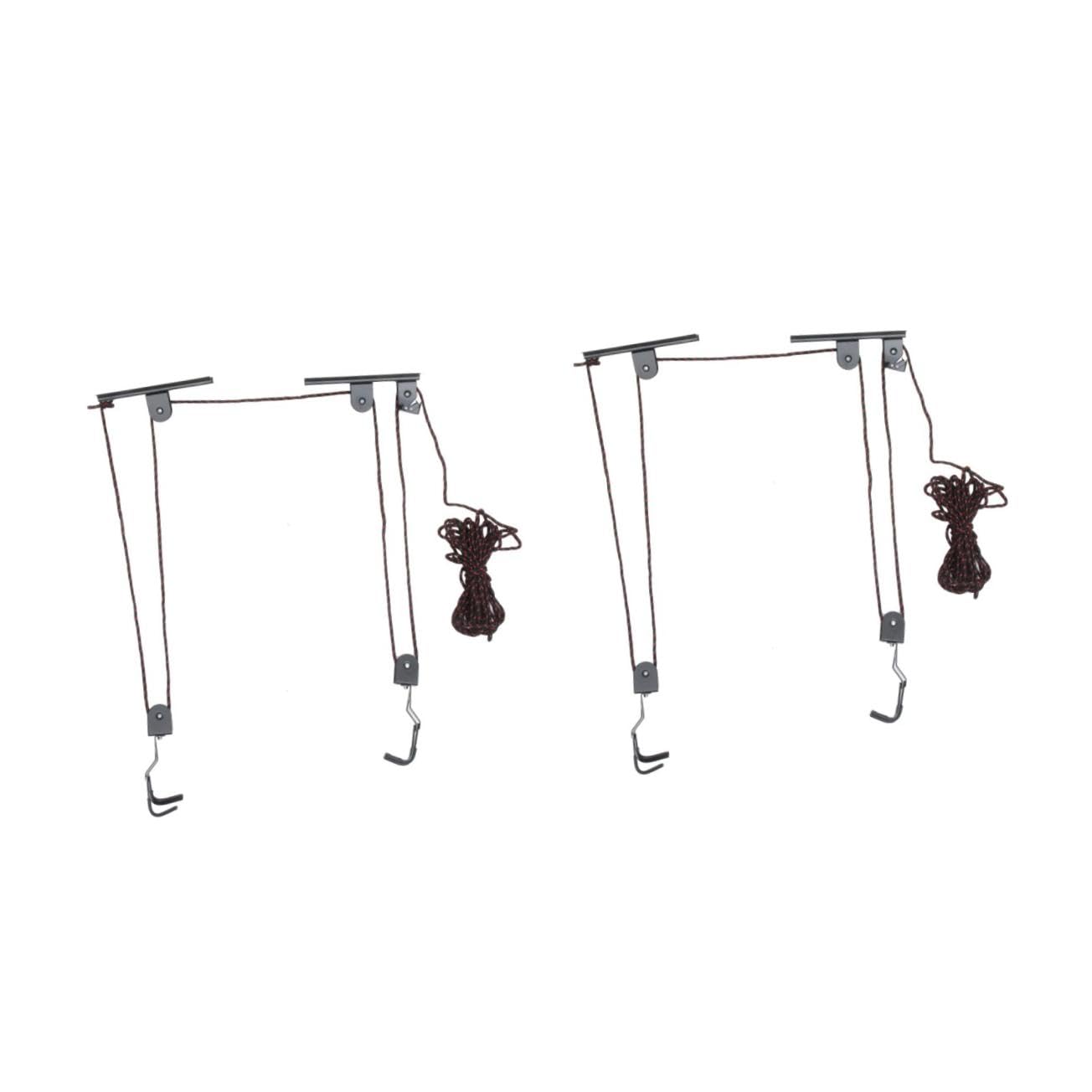 UKCOCO Soporte de Bicicleta de Gancho de Pared para Almacenamiento de Bicicletas Organizador y Plegables Resistente y Duradero