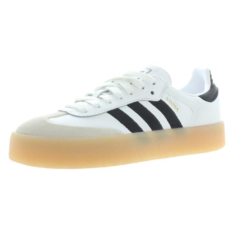 Adidas Sambae Womens Shoes (White Black Gum, US Footwear Size System, Adult, Women, Numeric, Medium, 7.5)4