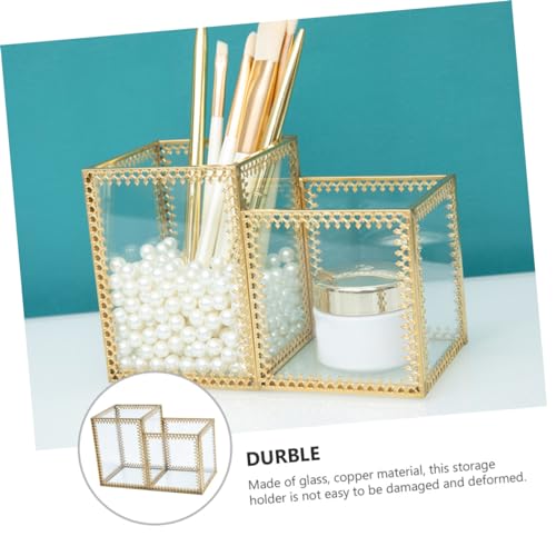 Rangement pour pinceaux de maquillage LIFKOME et pot à petits objets de bureau - 4
