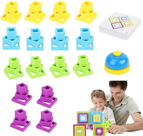 Juguetes De Bloques De Construcción | Desafío Mental Apilamiento ...