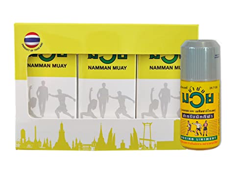 Namman Muay Liniment Oil Muscular Temporary Relief 30ml Pack of 3