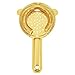 Homestia Bar Strainer Hawthorne Strainer Martini Strainer Stainless Steel Cocktail Strainer 6.5"(L),Gold