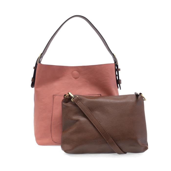Image of Joy Susan Womens Faux Leather: Hobo 2-in-1 Handbag