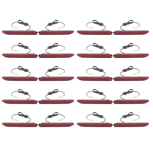 Réflecteur de pare-chocs de LED rouge pour rouler sereinement en famille 2006-2014