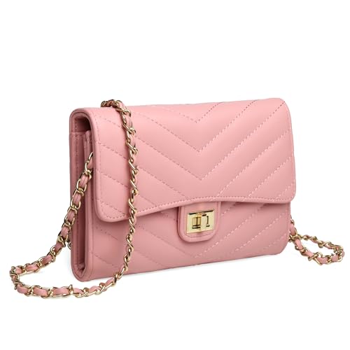 Image of YAZEKOUS Crossbody Bags Small Purse for Women Leather Phone Clutch Purses