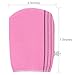 Exfoliating Glove loofah Korean Skin Care face Lip Body Scrub Body wash Dry Brushing Body Brush Bath Towels Foot Back Scrubber scrubbing Bathing Sponge Remover Gloves (Pink)