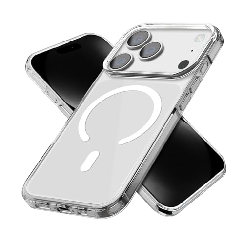 Image of GRIPP Aero Case Compatible with Mag-Safe for iPhone 17 Pro | 1.2mm Ultra-Slim, Anti-Yellowing, Anti-Slip Grip, Raised Edges, Scratch Resistant, Feather Light Transparent Back Cover - Clear