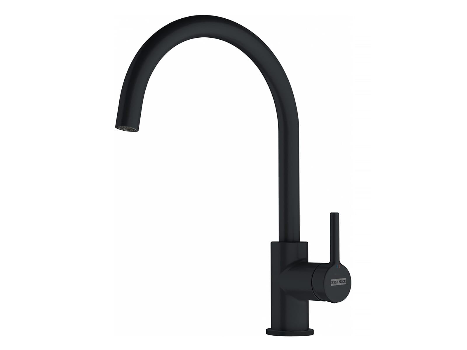 Franke Black Matt Tap For Kitchen Sinks With Fixed Spout From Lina Xl - 115.0626.019