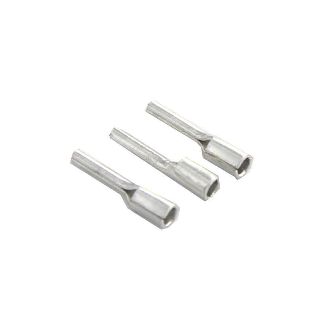 Red Copper 1000 PCS PTN1.25-18 Cold Pressed Terminal Connector 22AWG - 16AWG Pin Type Terminal